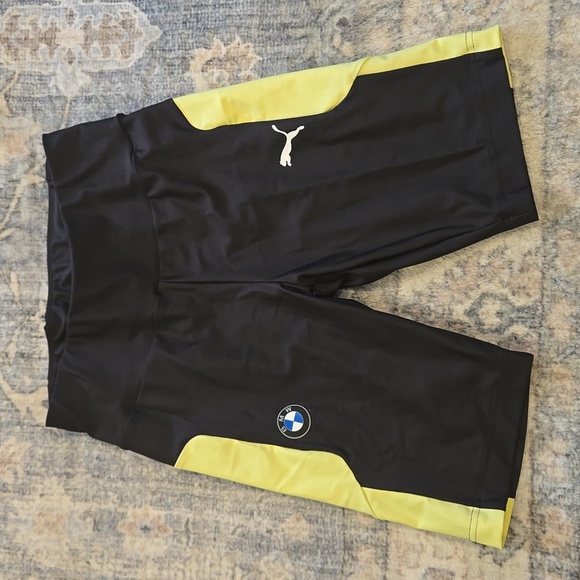 Puma Pants - Puma BMW Emblem Black Shorts  Sz S NWOT